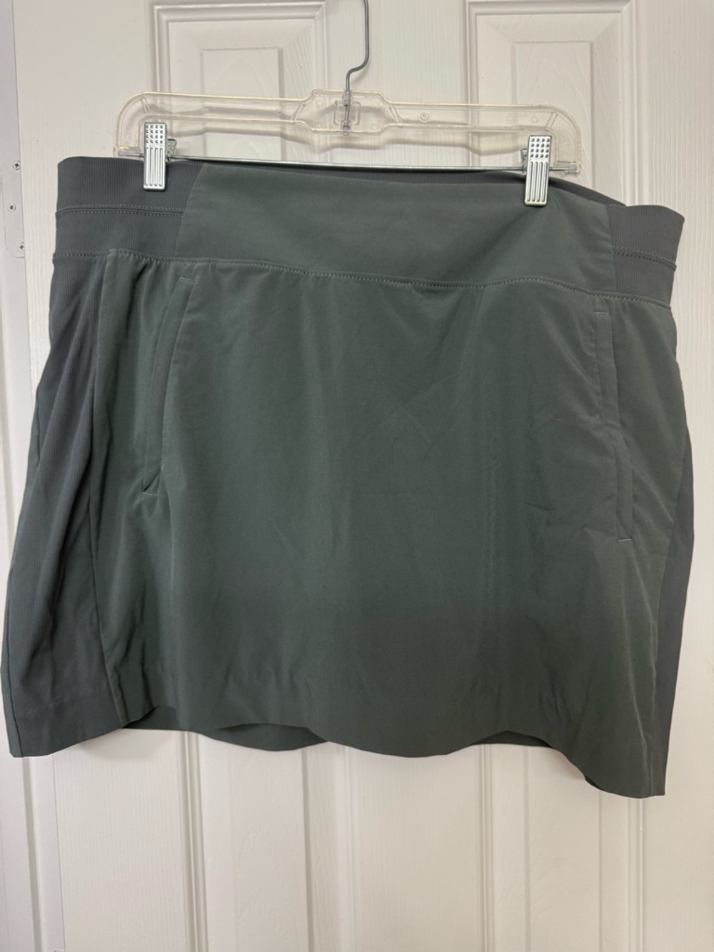 Athleta Active Skort in Deep Slate Gray perfect for working out or as daily wear
